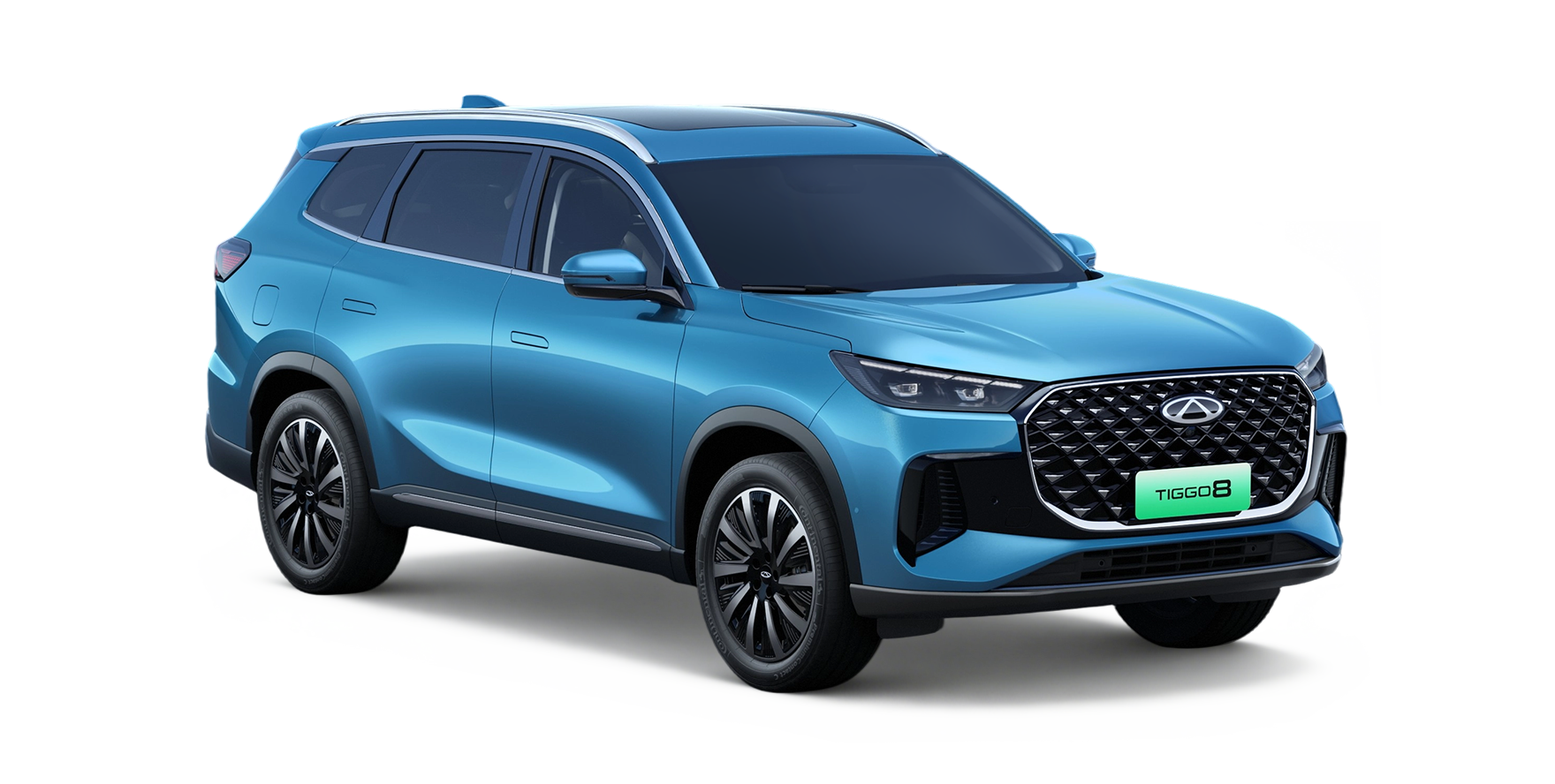 Chery Tiggo 8 CSH edition in Reef Blue